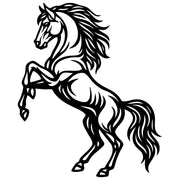 Horse DXF File – CNC Cutting Design | AFHORSE191