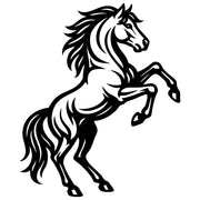 Horse DXF File – CNC Cutting Design | AFHORSE197