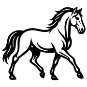 Horse DXF File – CNC Cutting Design | AFHORSE201