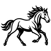 Horse DXF File – CNC Cutting Design | AFHORSE203