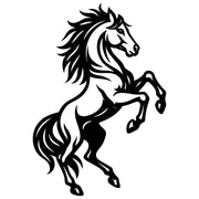 Horse DXF File – CNC Cutting Design | AFHORSE204