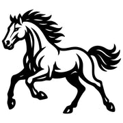 Horse DXF File – CNC Cutting Design | AFHORSE211