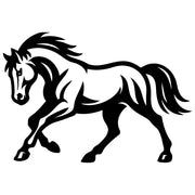 Horse DXF File – CNC Cutting Design | AFHORSE215