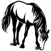 Horse DXF File – CNC Cutting Design | AFHORSE223