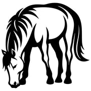 Horse DXF File – CNC Cutting Design | AFHORSE224