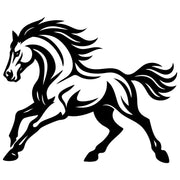 Horse DXF File – CNC Cutting Design | AFHORSE236
