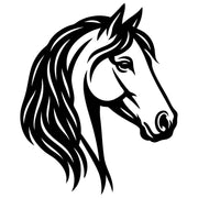 Horse Head DXF File – CNC Cutting Design | AFHORSE28