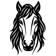 Horse Head DXF File – CNC Cutting Design | AFHORSE36