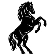 Horse Silhouette DXF File – CNC Cutting Design | AFHORSE176