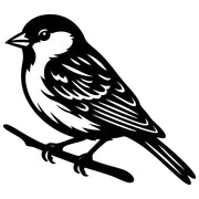 House Finch DXF File – CNC Cutting Design | ABFINCH1