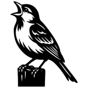 House Finch DXF File – CNC Cutting Design | ABFINCH106