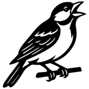 House Finch DXF File – CNC Cutting Design | ABFINCH108