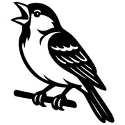 House Finch DXF File – CNC Cutting Design | ABFINCH109