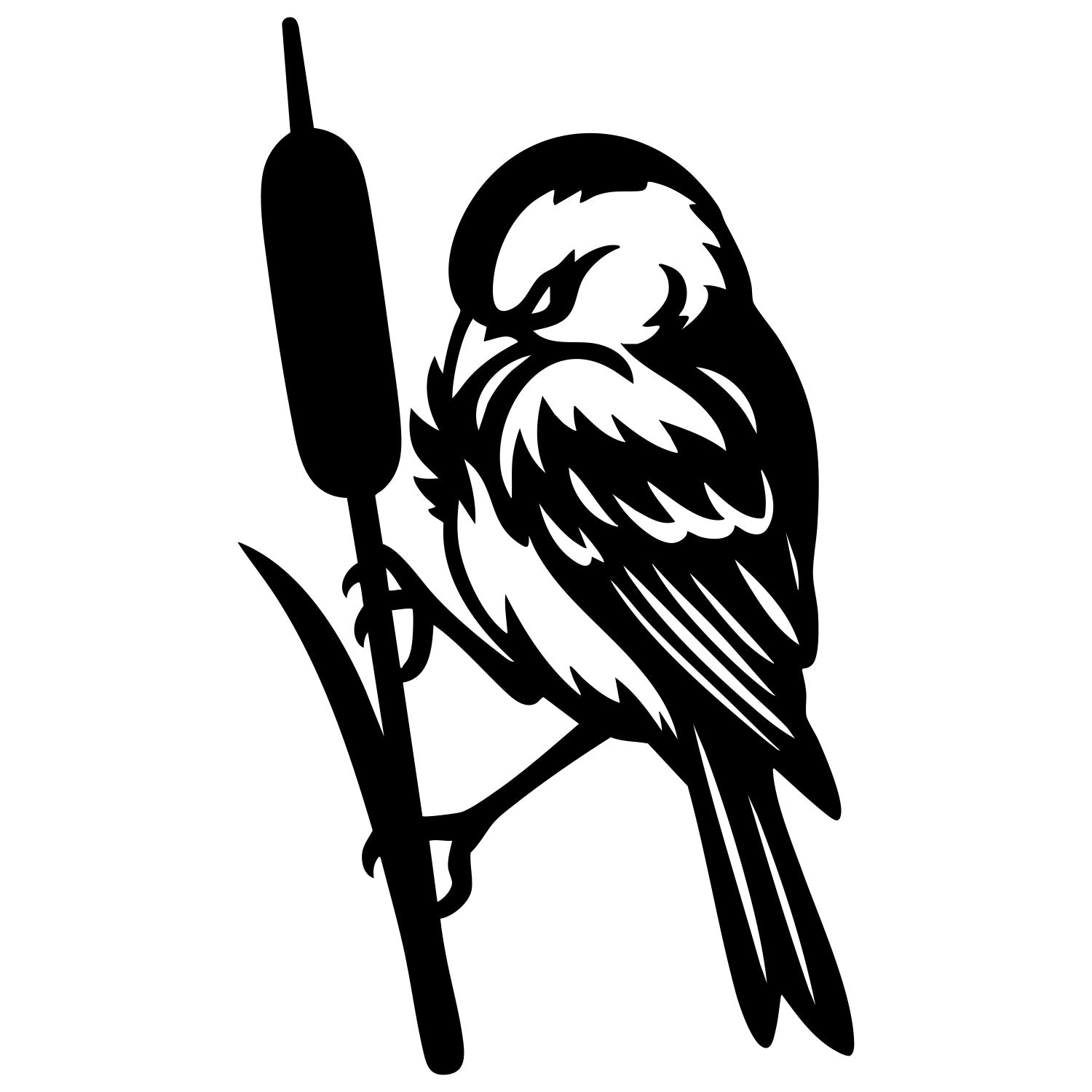 House Finch DXF File – CNC Cutting Design | ABFINCH111