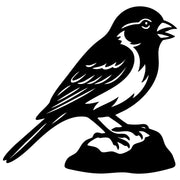 House Finch DXF File – CNC Cutting Design | ABFINCH129