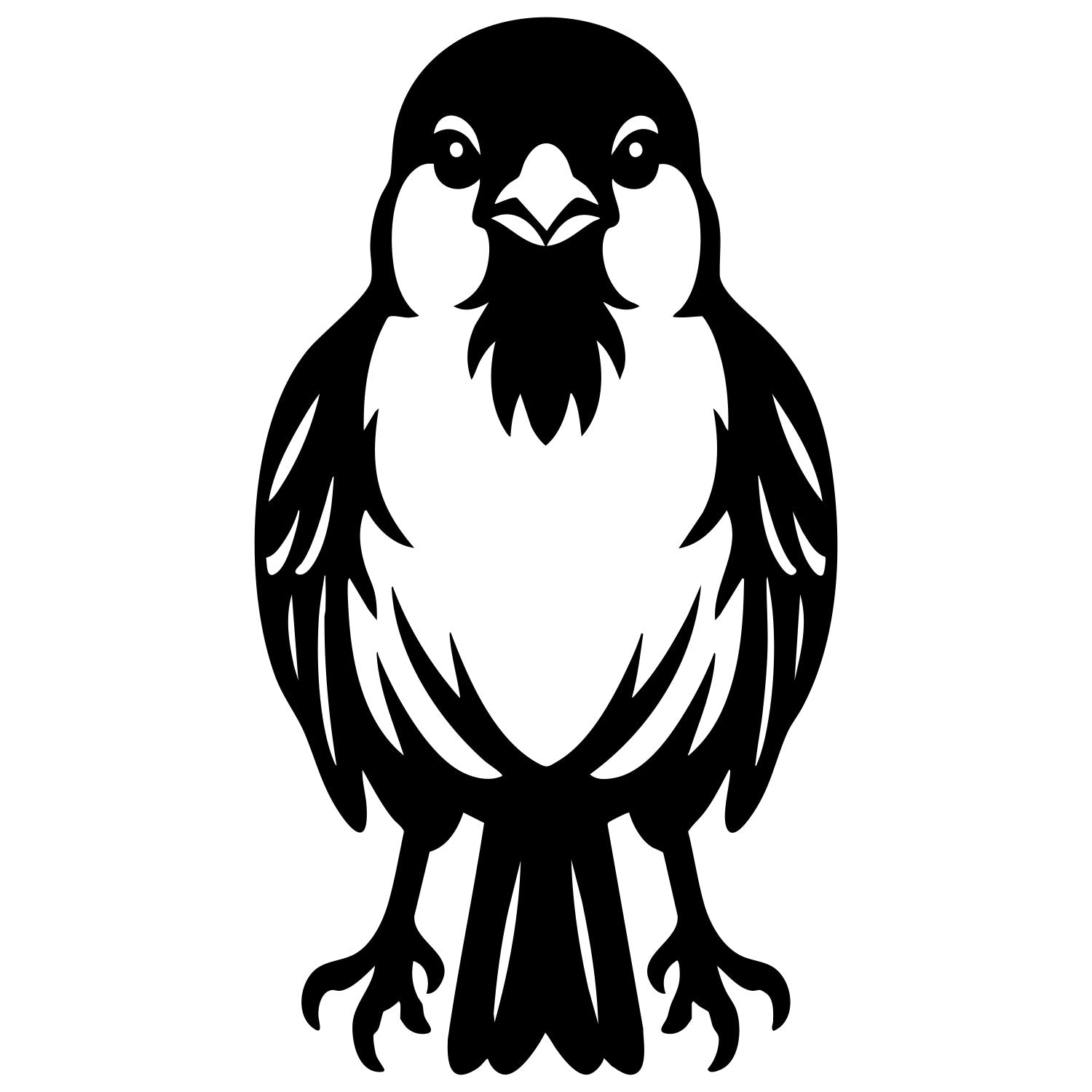 House Finch DXF File – CNC Cutting Design | ABFINCH138