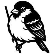 House Finch DXF File – CNC Cutting Design | ABFINCH154