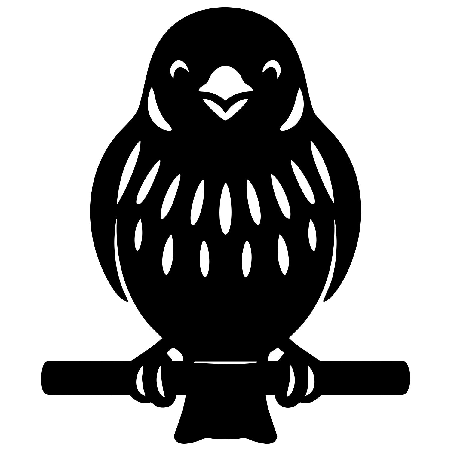 House Finch DXF File – CNC Cutting Design | ABFINCH16