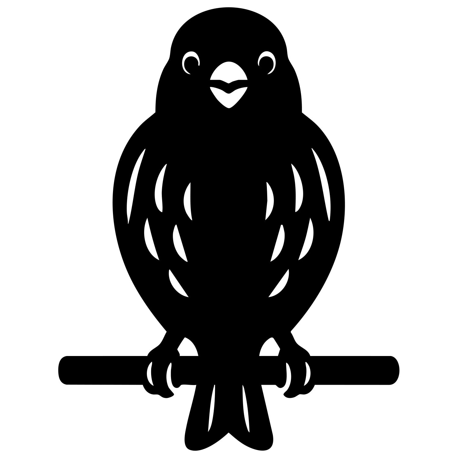House Finch DXF File – CNC Cutting Design | ABFINCH22