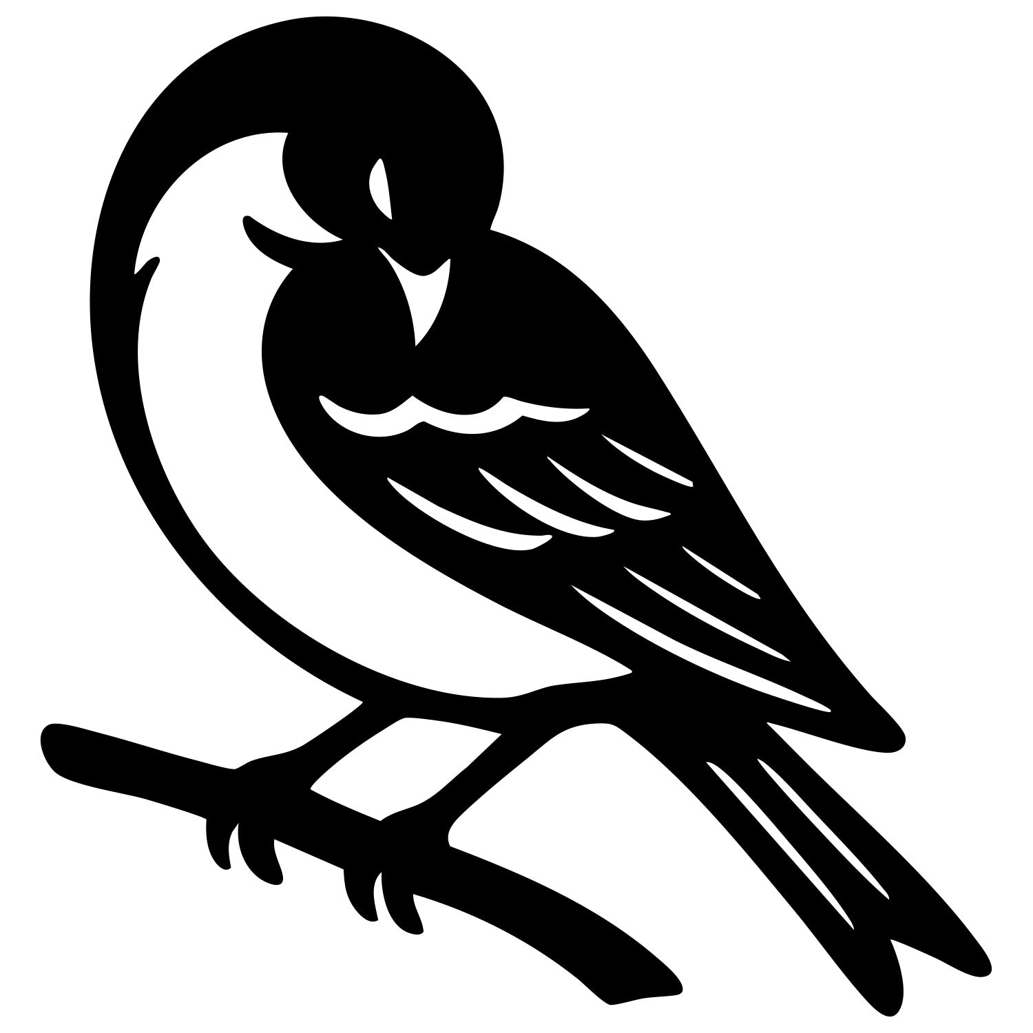 House Finch DXF File – CNC Cutting Design | ABFINCH23