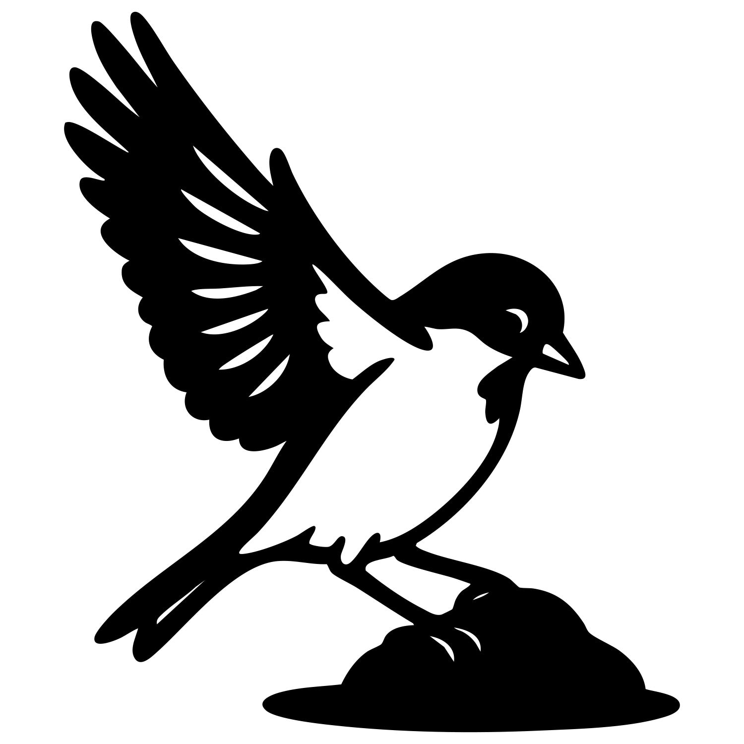 House Finch DXF File – CNC Cutting Design | ABFINCH24