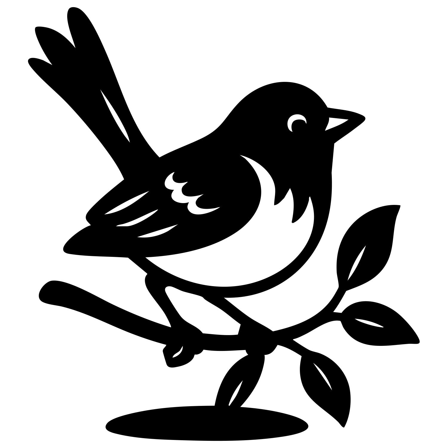 House Finch DXF File – CNC Cutting Design | ABFINCH27