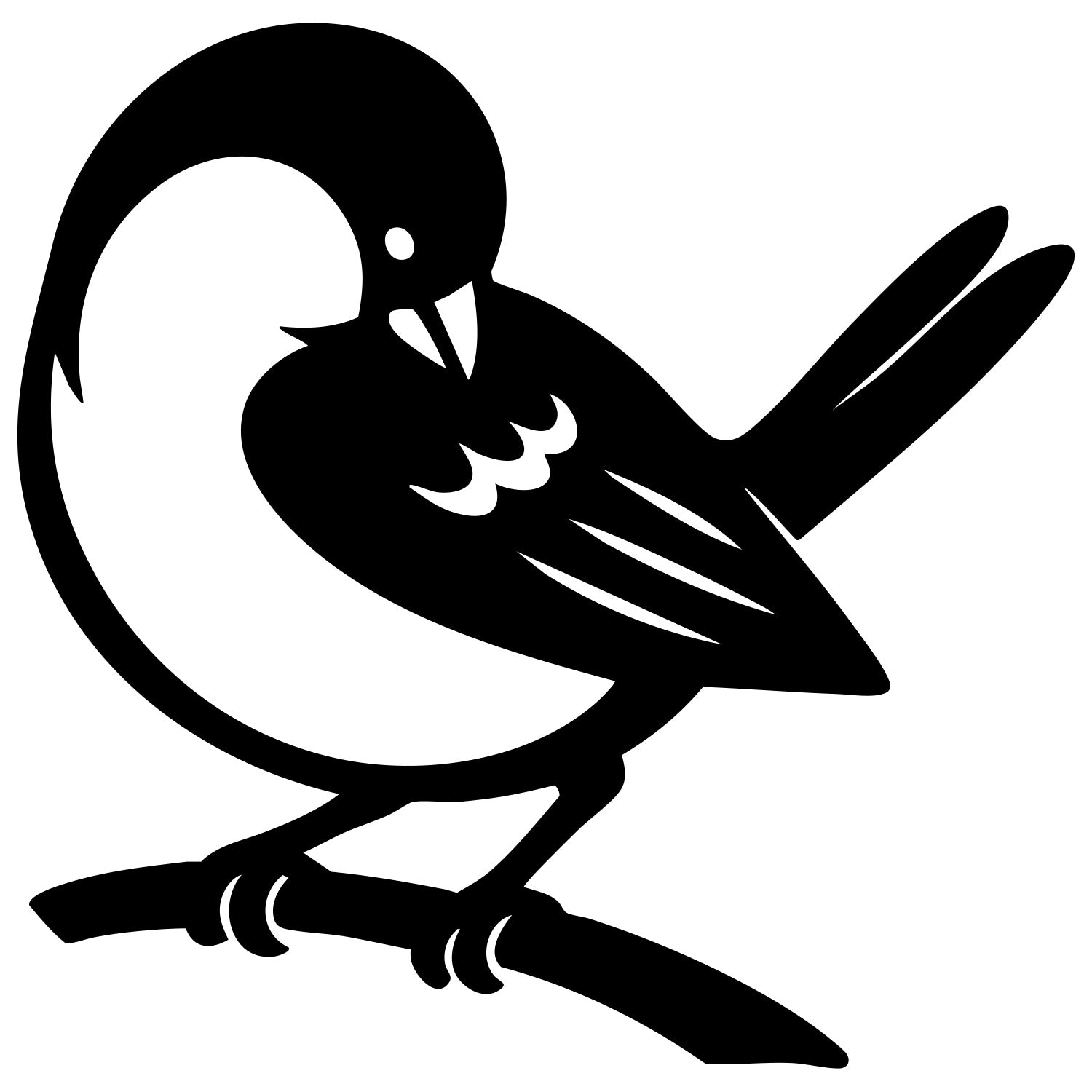 House Finch DXF File – CNC Cutting Design | ABFINCH34