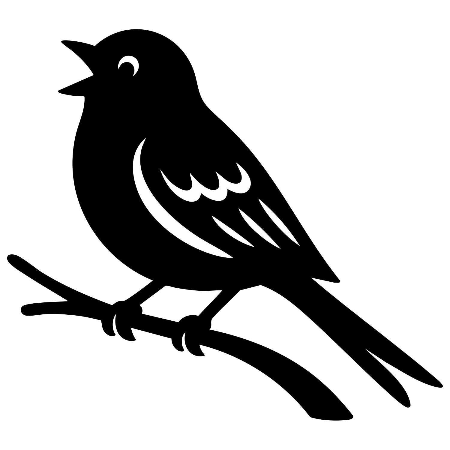 House Finch DXF File – CNC Cutting Design | ABFINCH35