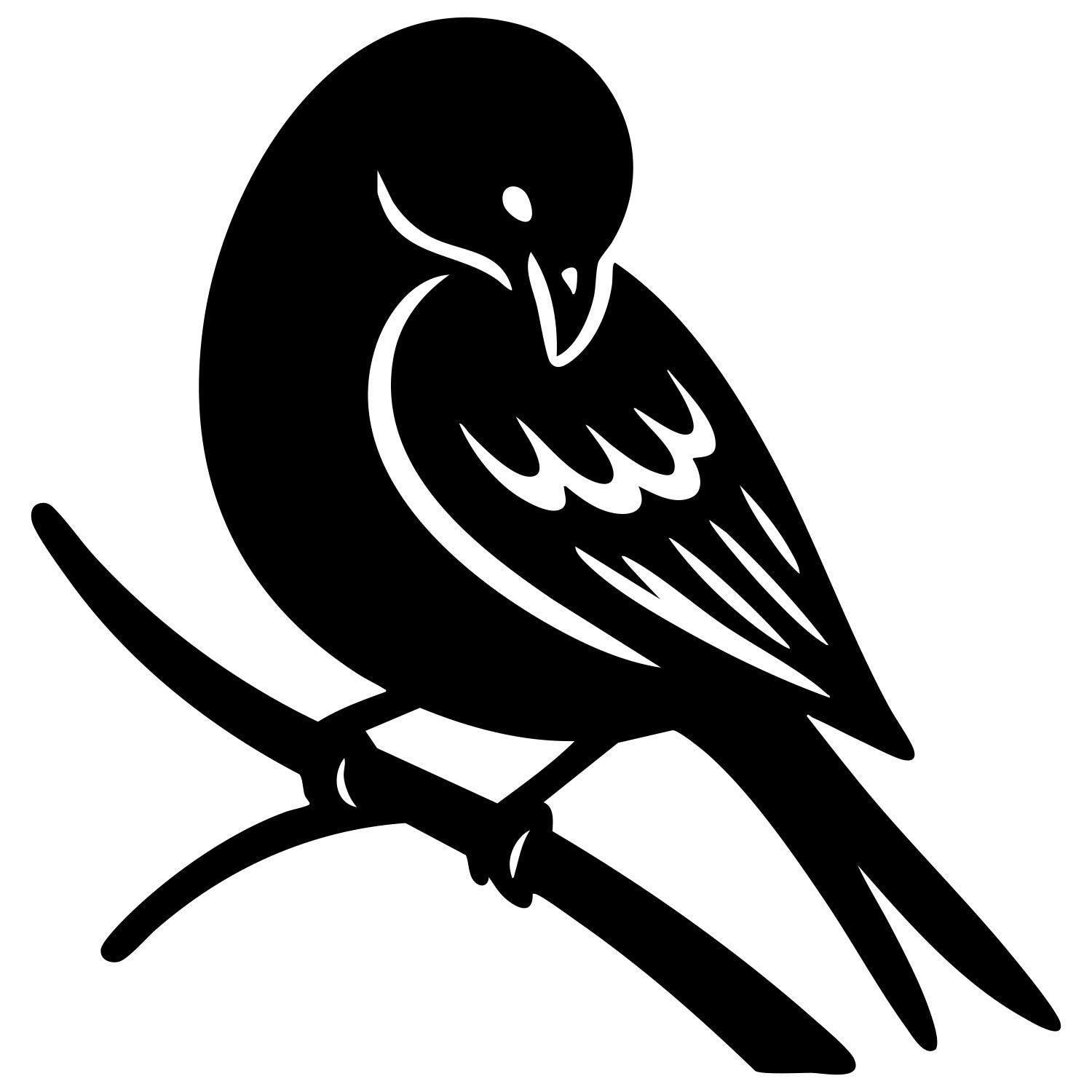 House Finch DXF File – CNC Cutting Design | ABFINCH41