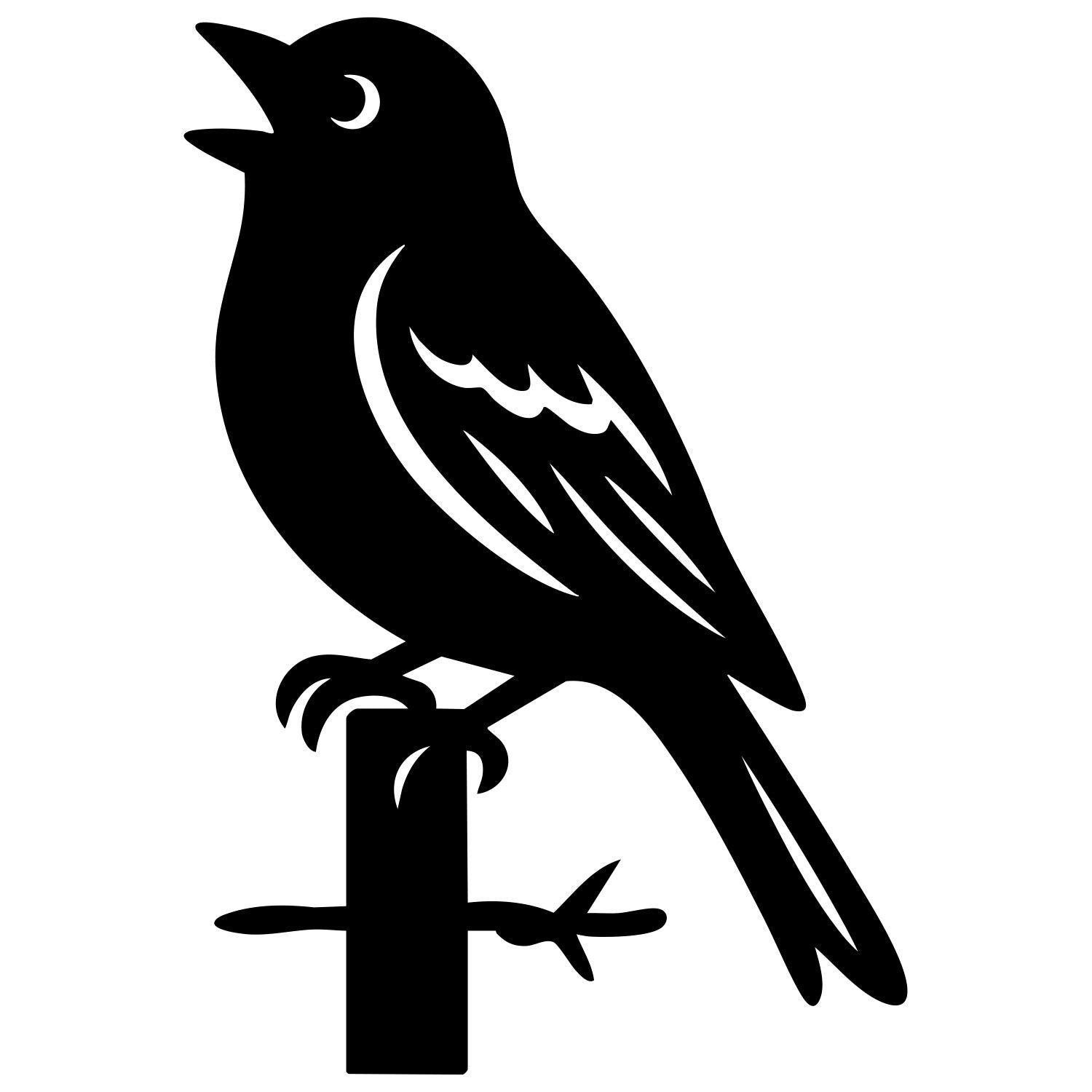 House Finch DXF File – CNC Cutting Design | ABFINCH43