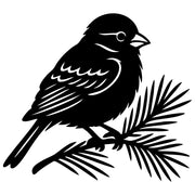 House Finch DXF File – CNC Cutting Design | ABFINCH45