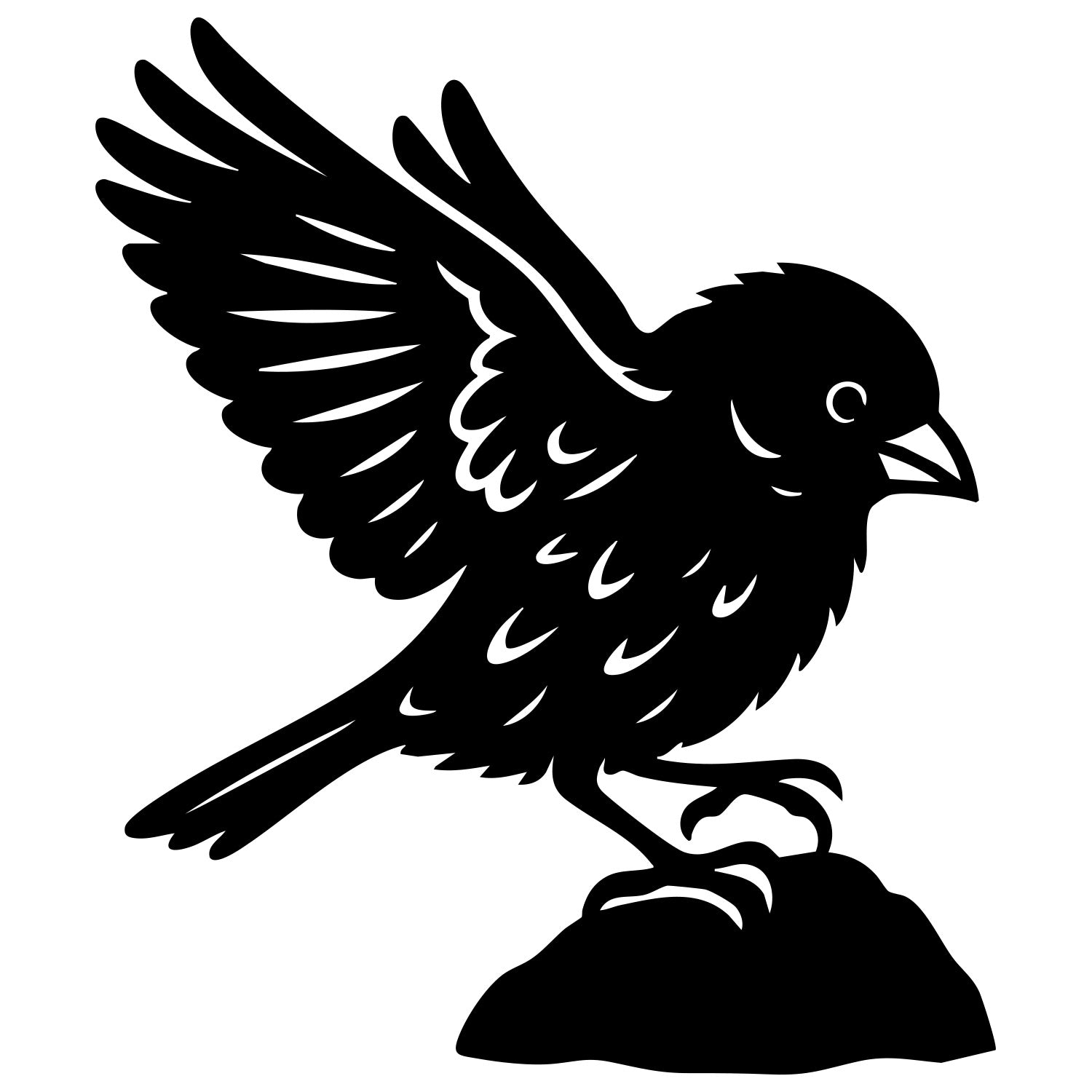 House Finch DXF File – CNC Cutting Design | ABFINCH46