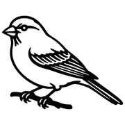 House Finch DXF File – CNC Cutting Design | ABFINCH90