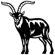 Ibex Silhouette DXF File – CNC Cutting Design | AWIBEX1