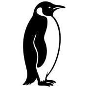 King Penguin DXF File – CNC Cutting Design | ABPENGUIN126