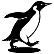 King Penguin DXF File – CNC Cutting Design | ABPENGUIN13