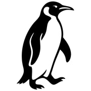 King Penguin DXF File – CNC Cutting Design | ABPENGUIN139