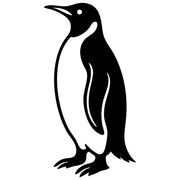 King Penguin DXF File – CNC Cutting Design | ABPENGUIN20