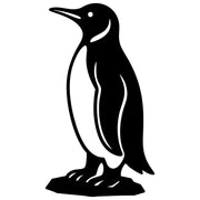 King Penguin DXF File – CNC Cutting Design | ABPENGUIN21