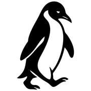 King Penguin DXF File – CNC Cutting Design | ABPENGUIN26