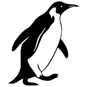 King Penguin DXF File – CNC Cutting Design | ABPENGUIN30