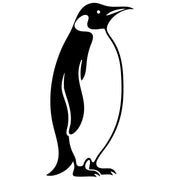 King Penguin DXF File – CNC Cutting Design | ABPENGUIN39