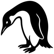 King Penguin DXF File – CNC Cutting Design | ABPENGUIN46