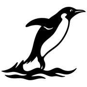 King Penguin DXF File – CNC Cutting Design | ABPENGUIN50