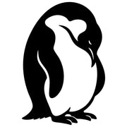 King Penguin DXF File – CNC Cutting Design | ABPENGUIN62