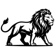 Lion DXF File – CNC Cutting Design | AWLION257