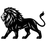 Lion DXF File – CNC Cutting Design | AWLION270
