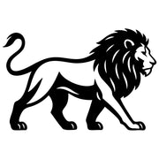 Lion DXF File – CNC Cutting Design | AWLION283