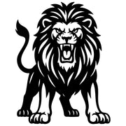 Lion DXF File – CNC Cutting Design | AWLION290