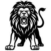 Lion DXF File – CNC Cutting Design | AWLION291